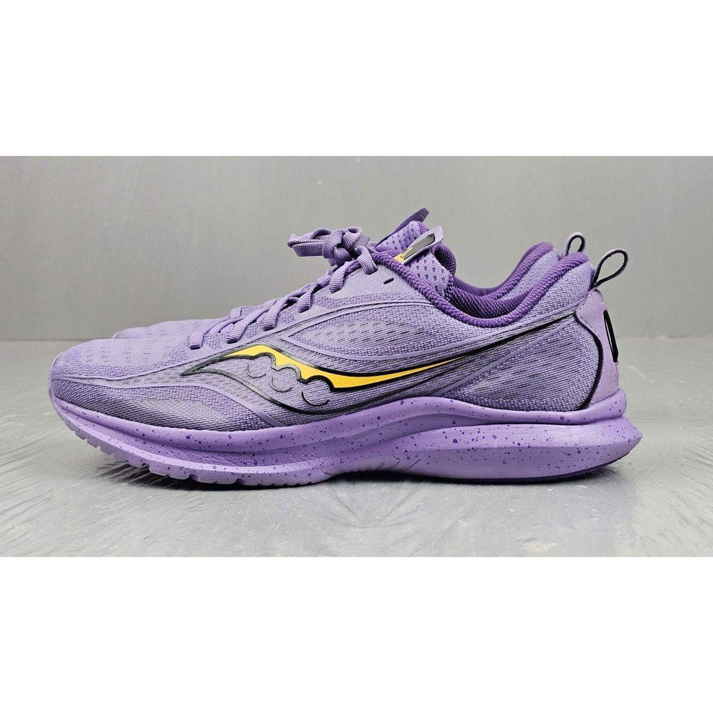 Saucony Kinvara 13 Running Shoes Womens 11.5 Purple Empire/Gold Athletic Shoes